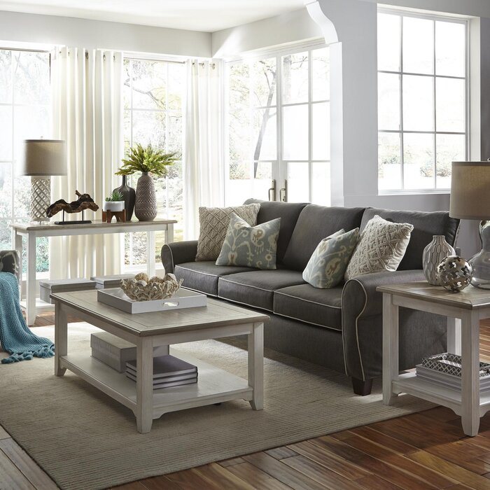 Dunstable End Table | 4 piece living room set, Living room table sets